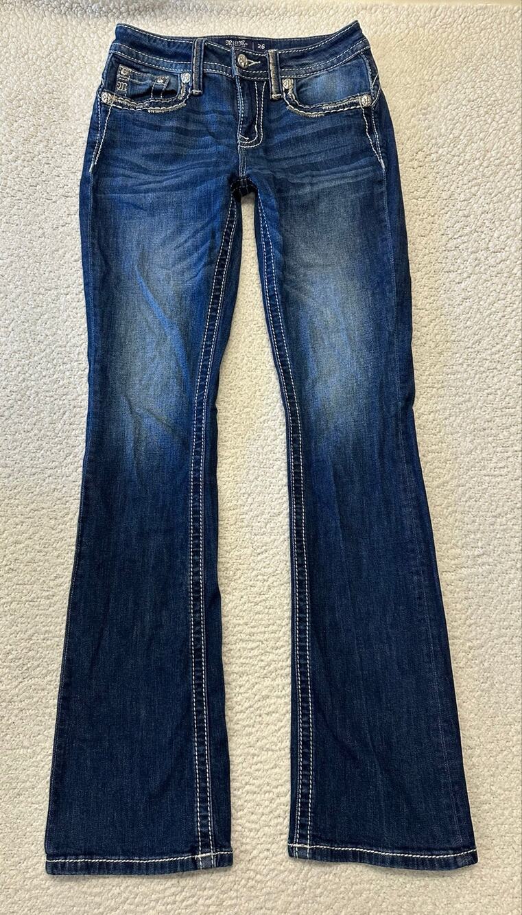 Miss Me Womens Bootcut Jeans Size 26